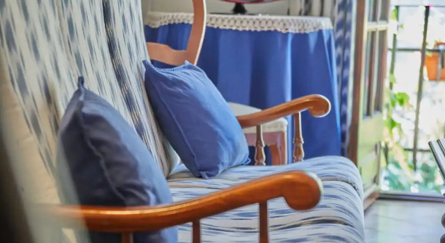 Двухместный номер Superior с балконом и с видом на сад Petit Hotel Restaurante Ses Rotges - Adults Only