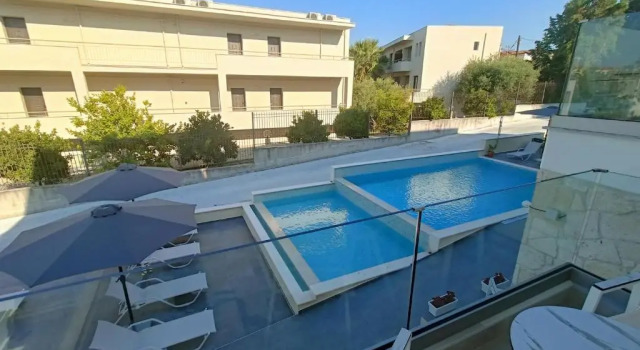 Номер Deluxe Hanioti Central Hotel