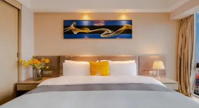 Люкс Deluxe с 3 комнатами с красивым видом из окна Sofitel Chengdu Chunxi Road Hotel