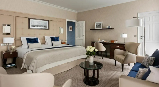 Двухместный номер Deluxe Hôtel Barrière Le Grand Hôtel Dinard