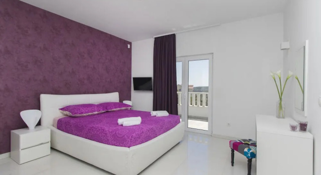 Апартаменты с 2 комнатами с видом на море Villa Tramonto