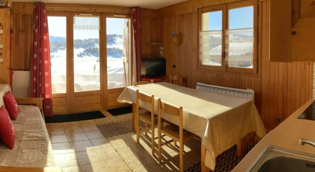 Appartement Les Saisies, 2 pièces, 5 personnes - FR-1-293-329, Забронировать Апартаменты/квартира Апартаменты Ле-Сейсье, рядом с Горнолыжный подъемник Люсьон, Апартаменты/квартира