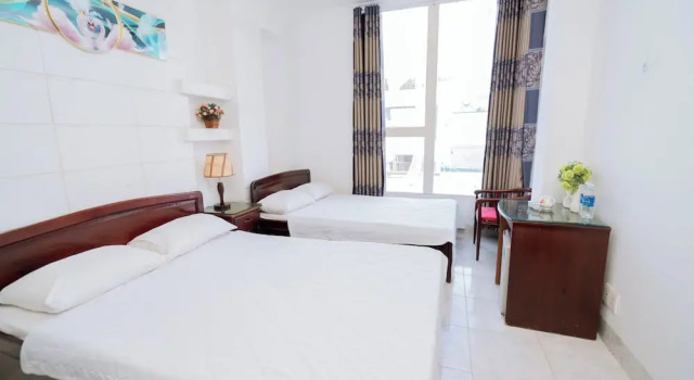 Четырёхместный семейный номер Standard с видом на город Trieu Vu Hotel & Apartment