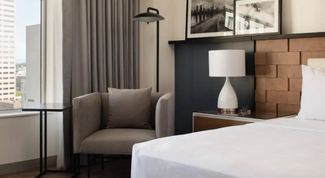 Номер Standard с красивым видом из окна The Bidwell Marriott Portland