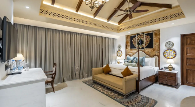 Вилла Luxury с балконом Juna Mahal Jungle Resort Ranthambore