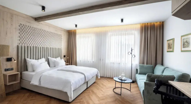 Двухместный номер Deluxe с видом на окрестности Hotel Julian Alps