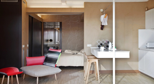 Номер Standard с красивым видом из окна DestinationBCN Apartment Suites