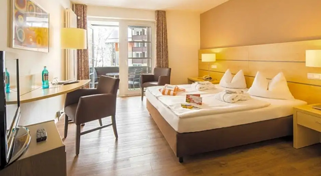 Одноместный номер Standard с балконом relexa hotel Harz-Wald Braunlage