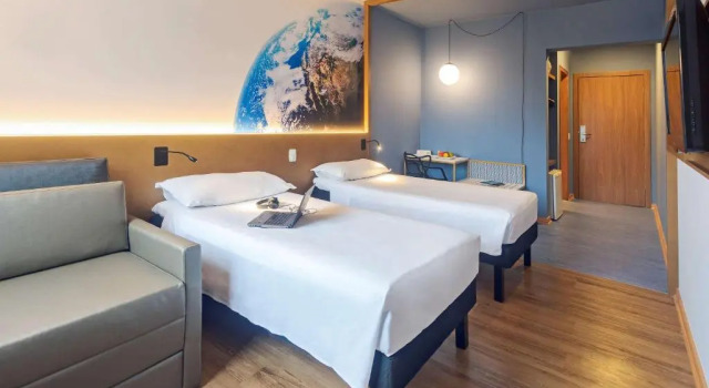 Двухместный номер Superior Hotel Euro Suite Curitiba Batel By Nacional Inn