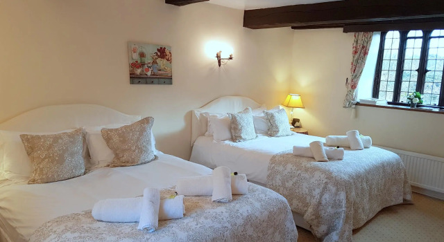 Standard huone Bickleigh Castle