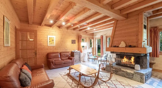 Кровать в общем номере с 6 комнатами Chalet Persévérance