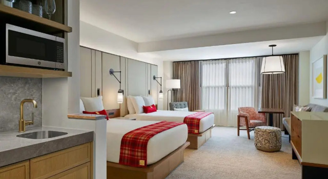 Четырёхместный номер Deluxe Limelight Hotel Aspen