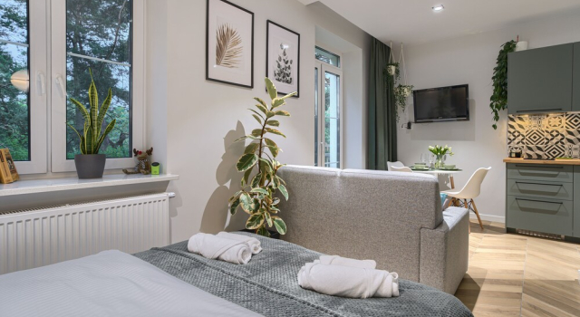 Люкс Apartamenty Sun & Snow Las i Morze