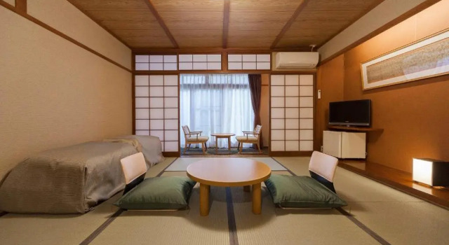 Четырёхместный номер Standard Onsen Guest House Aobato no Su