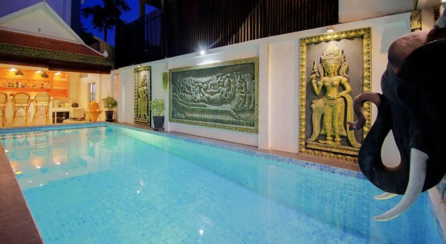 SARYBOTR Angkor Boutique Hotel, Забронировать Бутик-отель Бутик-отели Сиемреап, Бутик-отель