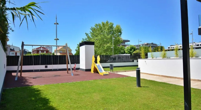 Апартаменты Impresionante apartamento con piscina en Sanxenxo