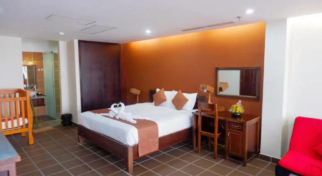 Студия Deluxe с балконом Ananas Family Hotel