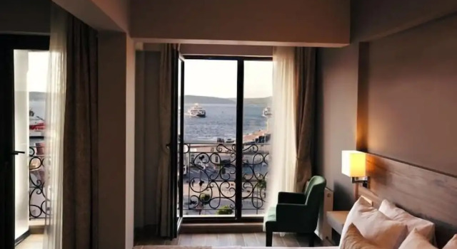 Номер Superior с балконом и с видом на море Kule Hotel