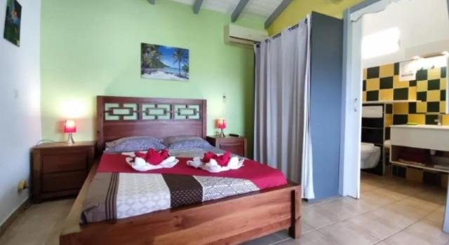 Номер Standard Bungalow with sea view in Deshaies