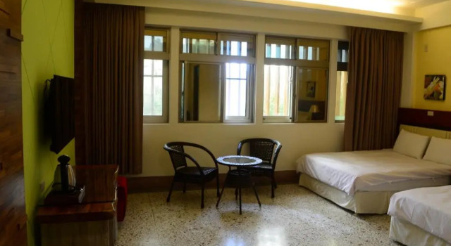 Четырёхместный номер Standard с видом на горы Jia Yuan Homestay