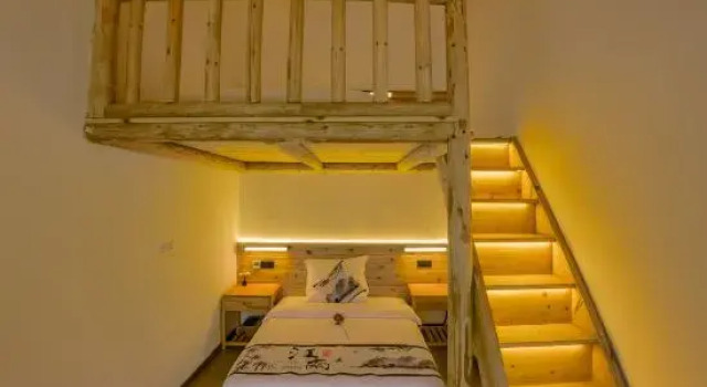 Люкс Jiabang Yunshang Terrace View Hotel