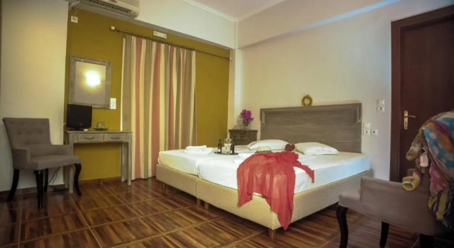 Двухместный номер Deluxe с частичным видом на море Hotel Methanion