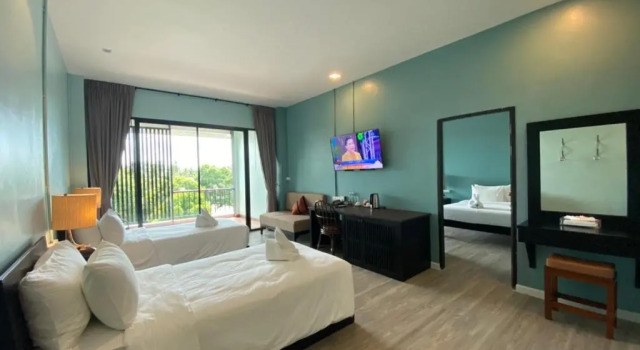 Семейный номер Standard с балконом Maikaew Damnoen Resort