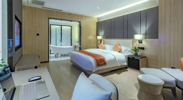 Люкс Deluxe Handan Mingzhu Hotel (Congtai Park Handan Road)