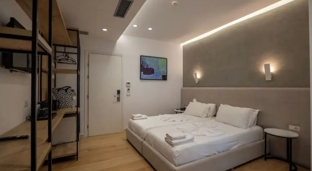 Standard Doppel Zimmer mit Balkon und mit Bergblick Art Hotel