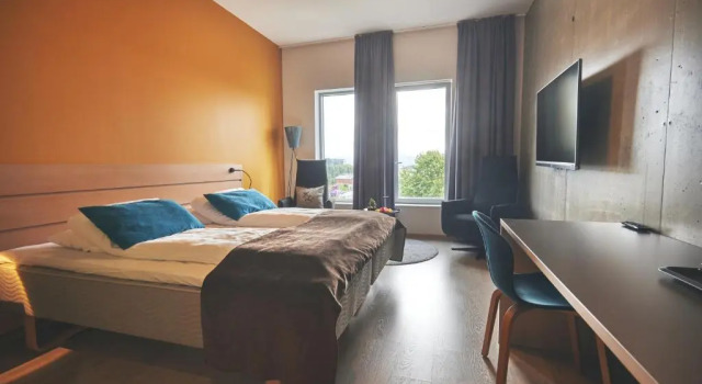 Standard- dobbelt værelse Hjorten Hotell Hitra