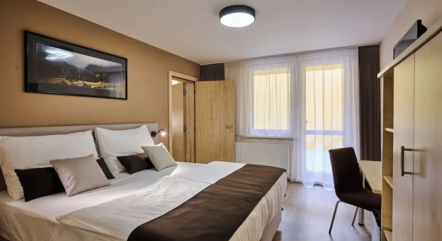 Двухместный номер Deluxe c 1 комнатой с балконом Hotel Akademie