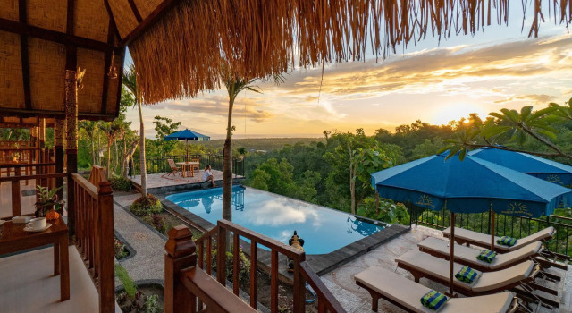 Deluxe Bungalow 1 Schlafzimmer mit Blick Sundi Villa Penida by ABM