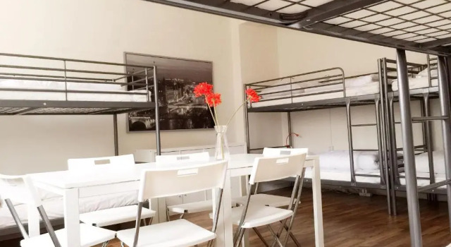 Кровать в общем номере MAC City Hostel