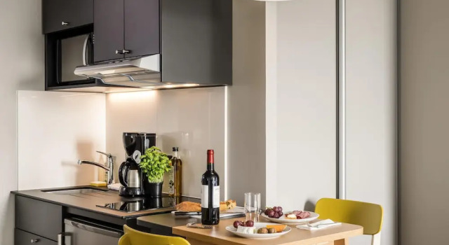 Четырёхместная студия Aparthotel Adagio access Colombes La Défense