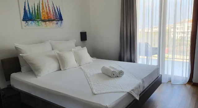 Двухместный номер Deluxe с балконом и с видом на море Pansion Preza