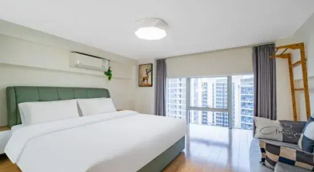 Двухместный люкс Dingshiju Apartment Hotel, National Exhibition and Convention Center, Hongqiao Station, Shanghai