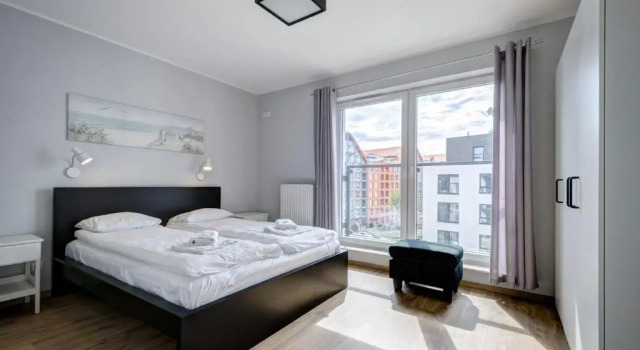 Апартаменты Standard c 1 комнатой с балконом Apartments Chmielna Park by Noclegi Renters