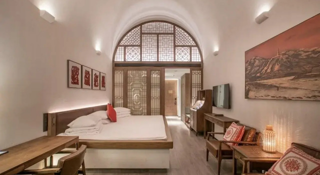 Номер Standard с балконом и с красивым видом из окна Wanda Realm Yanan