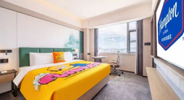 Семейный люкс с видом на озеро Hampton by Hilton Hangzhou West Lake Lakeside Wulin Square
