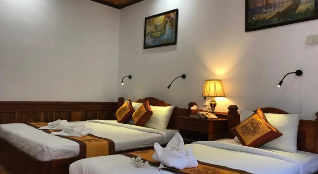 Трёхместный номер Superior Luang Prabang Oudomlith Villa & Travel