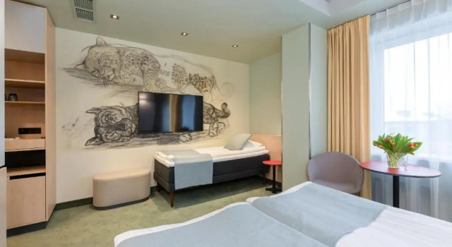 Трёхместный номер Premium Standard Art Hotel Pallas by Tartuhotels