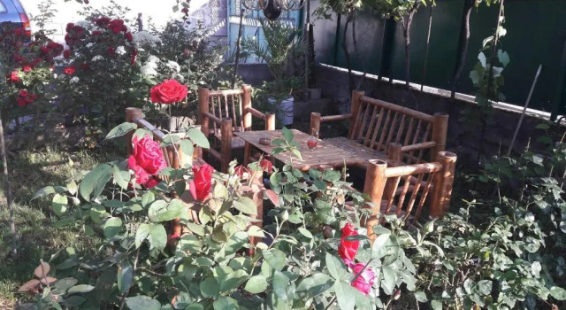 Двухместный номер Standard с балконом и с красивым видом из окна Guest House Metreveli