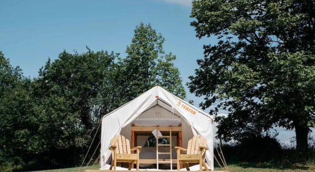 Tentrr - Lenapehoking Farm, Book Landbrugsophold Callicoon Sullivan County