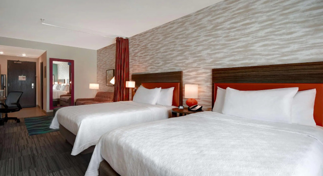 Четырёхместный люкс Home2 Suites By Hilton Kalamazoo Downtown, Mi