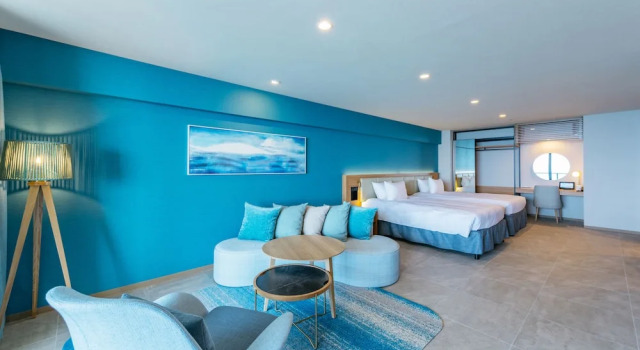 Трёхместный номер Deluxe с балконом AQUASENSE Hotel & Resort