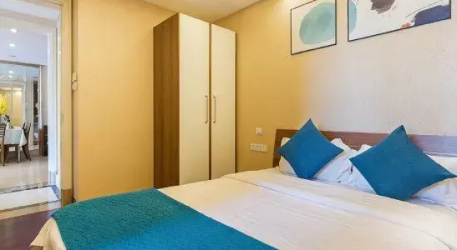 Люкс Deluxe с 2 комнатами с видом на сад Clearwater Bay Coral Palace Love Lily Seaview Holiday Apartment