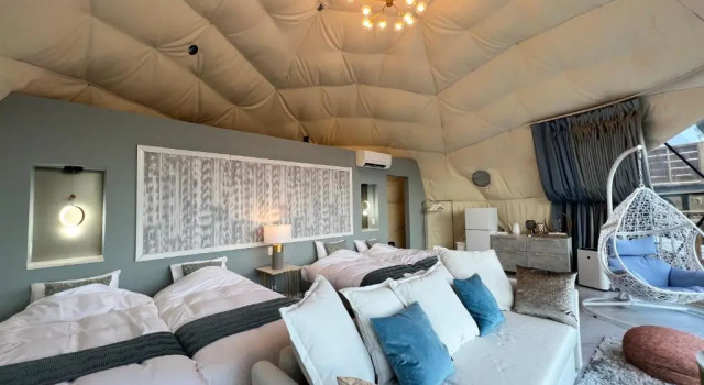 Mt.Fuji Glamping Terrace MINENOHANA, Забронировать Кемпинг Фудзикавагутико Mount Fuji, рядом с Notenburo Tensui