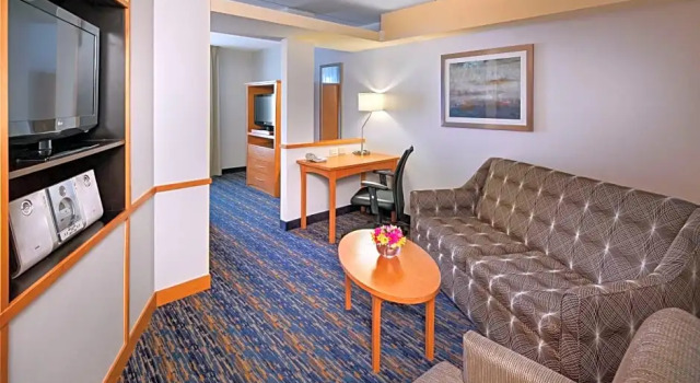 Четырёхместный люкс c 1 комнатой Fairfield Inn & Suites by Marriott Toronto Brampton
