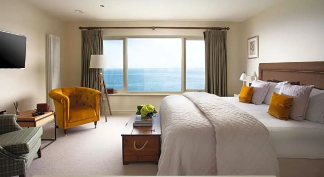 Superior- værelse med delvis havudsigt The Lewinnick Lodge