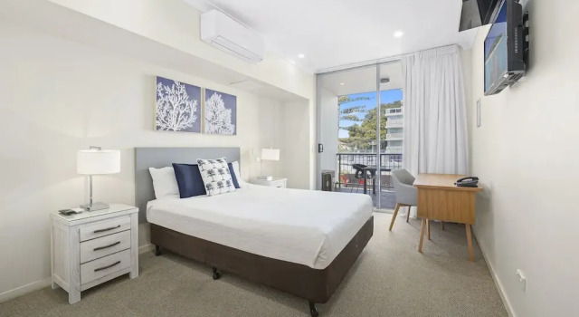 Номер Standard с балконом Macquarie Waters Boutique Apartment Hotel
